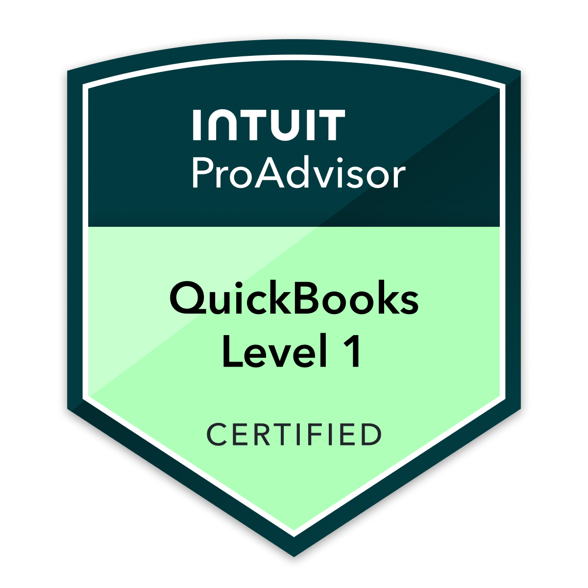 QuickBooks Certified ProAdvisor, Level 1